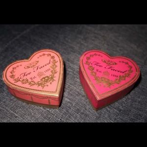 TWO • too faced  sweethearts blushes.